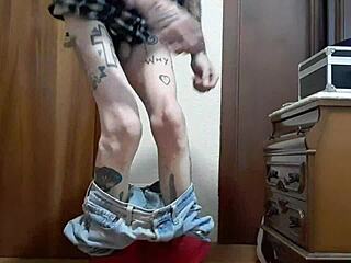 Gay melvincoficial with big cock and fake vagina