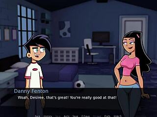Danny phantom gets a green handjob from amity in arab costume
