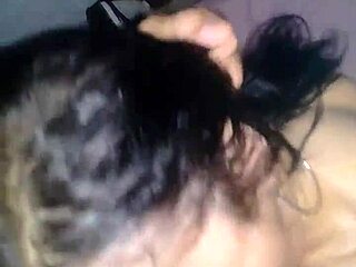 cute young amateur sucking cock until he cums on her face 😏💦