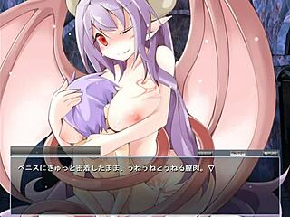 Look at Alma Elma's Big Tits in Hentai Game!