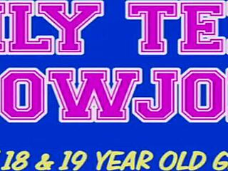 Young 18+ Bent Over for Rough Oral Pleasuring