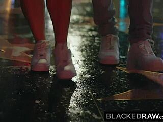 Yo, Violet takes every inch of that BBC on BlackedRaw