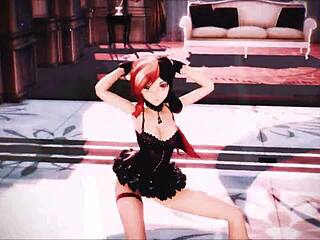 Neo RWBY MMD in Sexy Lingerie Display
