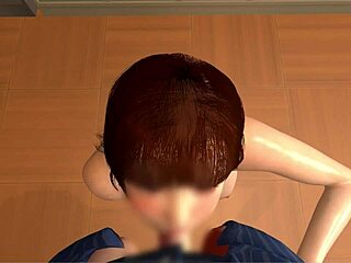 does cousin give blowjob in classroom?