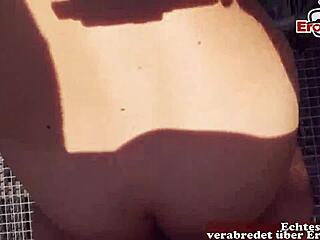 Wow! Cute German Teen Picked Up For Outdoor POV Sex!