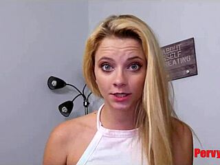 is this therapist fucking her stepdaddy? blonde teen riding old cock in taboo session