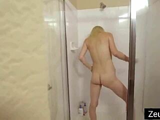 Brother Spies on Sister Bathing, Leads to Forbidden Fucking