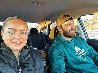 alexis kay tests lovense lush 3 in public and bedroom leading to fucking and creampie on christmas