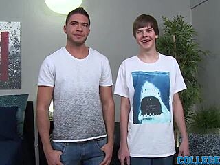 tommy white dominates sam northman in steamy amateur action