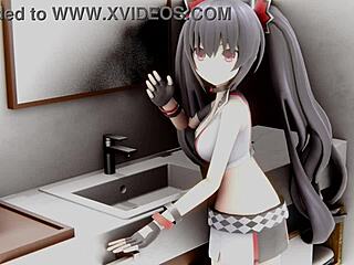 blabla has fun with her favorite fan