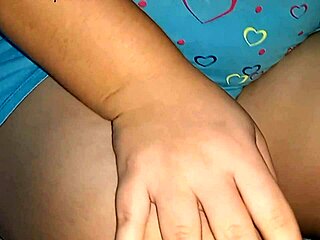 latina with big pussy and tits gets oiled and milked