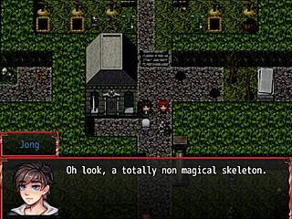 Farmer's Daughter Plays With Furry Horsecock Dildo In Hentai Game