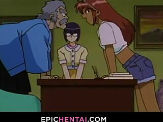 Mahoko lost her virginity in a wild hentai adventure