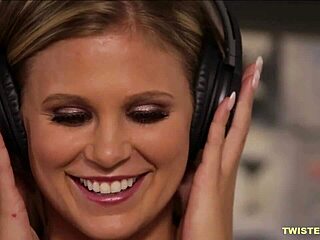 blindfolded and drilled by scarlet red with jenna sativa’s strap-on