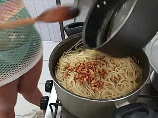 Sarah rosa shows ass and tits in lingerie