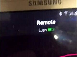 teen 18+ milly uses vibrator in shopping