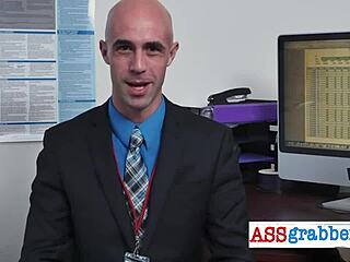 Hardcore Bareback Sex At The Office!