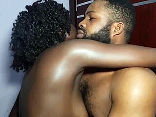 African babe takes on a massive black cock in wild kung fu action. She craves every hard thrust.