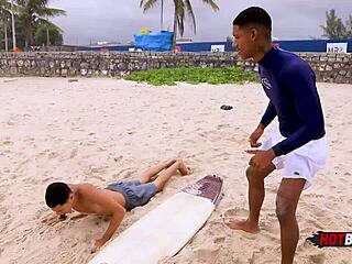 surfista safado gets his ass fucked pov