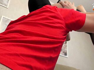 Wow! Bisexual husband shares wife in MMF threesome with cum eating!