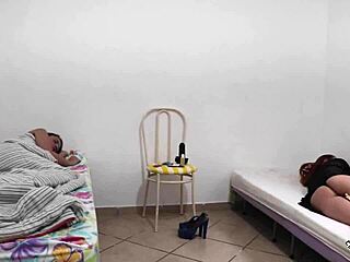 Revised visit to putaria with tattooed redhead babe