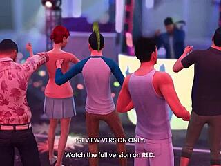 night with the band - 3d hentai - preview version