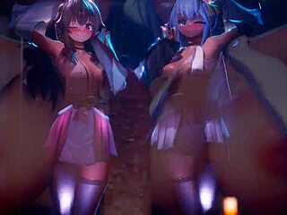 watch aqua from konosuba in hentai fuck