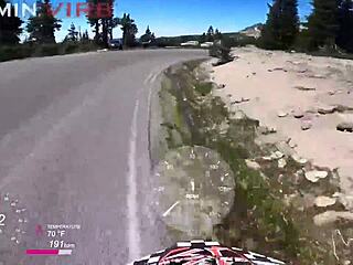 OMG! Sucking balls from Mt Lassen to Lake Tahoe in wild car ride for cum!