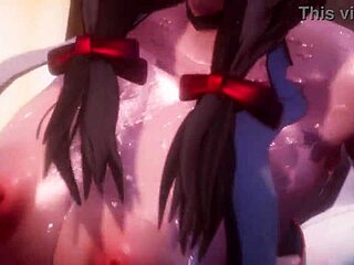 watch aqua from konosuba in hentai fuck