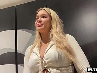 English Manager Fucked in Toilets and Elevator at Work