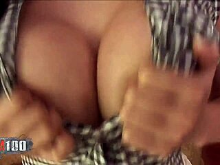 Feeling intense pleasure as Kelly Devine takes a huge black cock deep