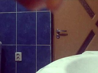 Lesbians bathe together in the shower with big tits.