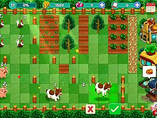 Femdom and creampie action in Nutaku's country-themed hentai game