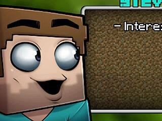 In this parody, we give our girl a golden bikini in hornycraft.