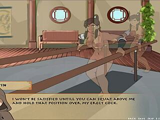 korra oppai in four element trainer