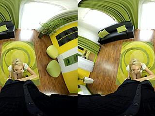 karol lilien gets hot for cock in shower and room