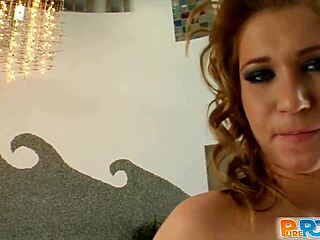 Cutie Sucks Cock Deep In POV, Swallows Every Drop