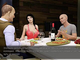 Anna's Exciting Affection On Desk!