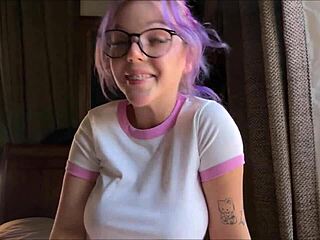 Goth Big Step Sister Charli O Battles Horny Little 18+ Perv Alex Adams in Intense Family Therapy