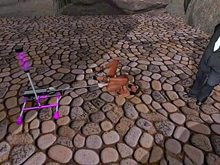 old woman bound and fingered to orgasm