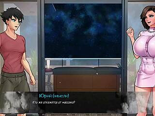 Confined with goddesses: titty fuck and quickie with big cocks?