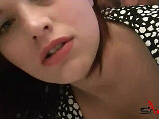 Redhead Sucks Big Dick Publicly