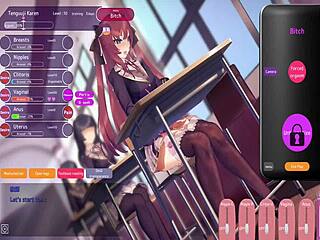 Training The Bitch In Hentai Pussy Outdoor Game