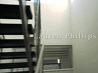 Cheating stepmom Lauren Phillips flaunts big tits and ass!
