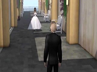 3D Porn Features Big Cock Penetrating Big Boobs In Anime Hentai Scene