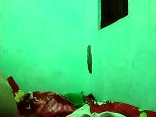 Khmer hot girl lies on bed alone with friend