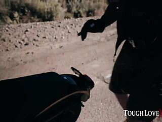 Toughlovex big tit beauty Katrina Jade outdoors