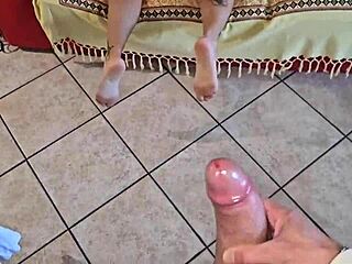 I FUCK my neighbor while she lies naked in the garden