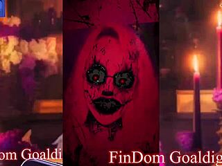 Addicted to financial domination, slave follows jerk off instructions from dominant mistress.