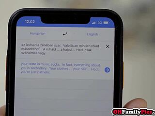 Hungarian Gipsy Teen 18+ Sarah Cute with Big Boobs Banging Stepbrother